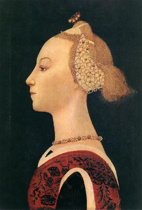 UCCELLO, Paolo Portrait of a Lady at Germany oil painting art